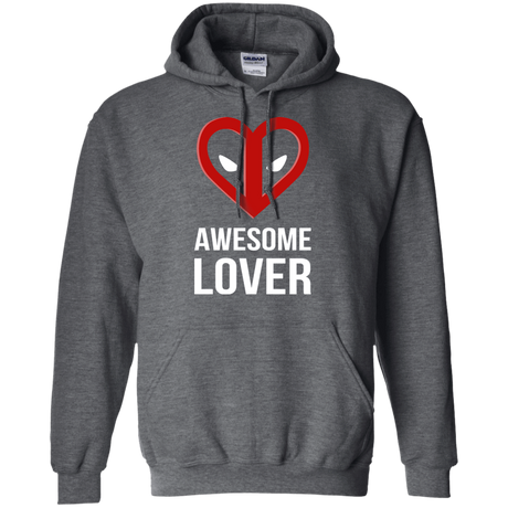 Sweatshirts Dark Heather / Small Awesome lover Pullover Hoodie