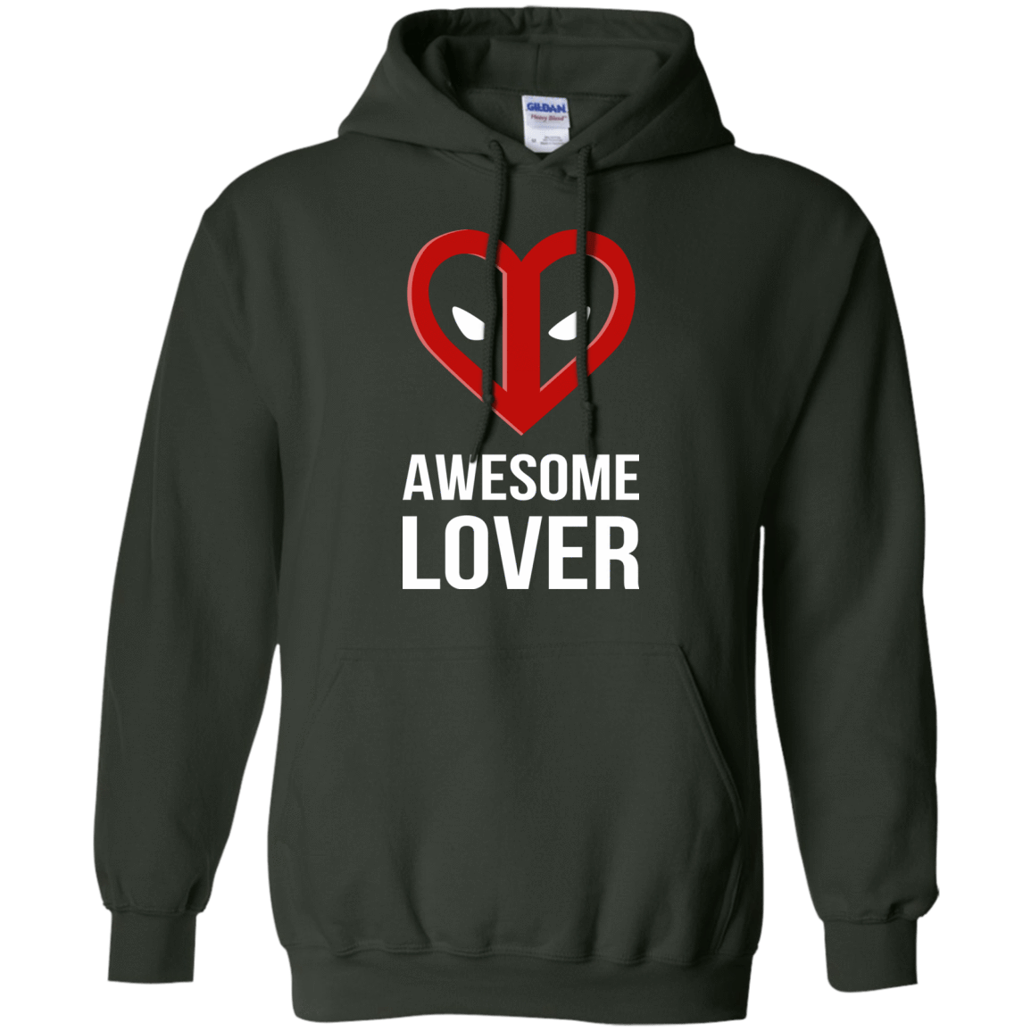 Sweatshirts Forest Green / Small Awesome lover Pullover Hoodie