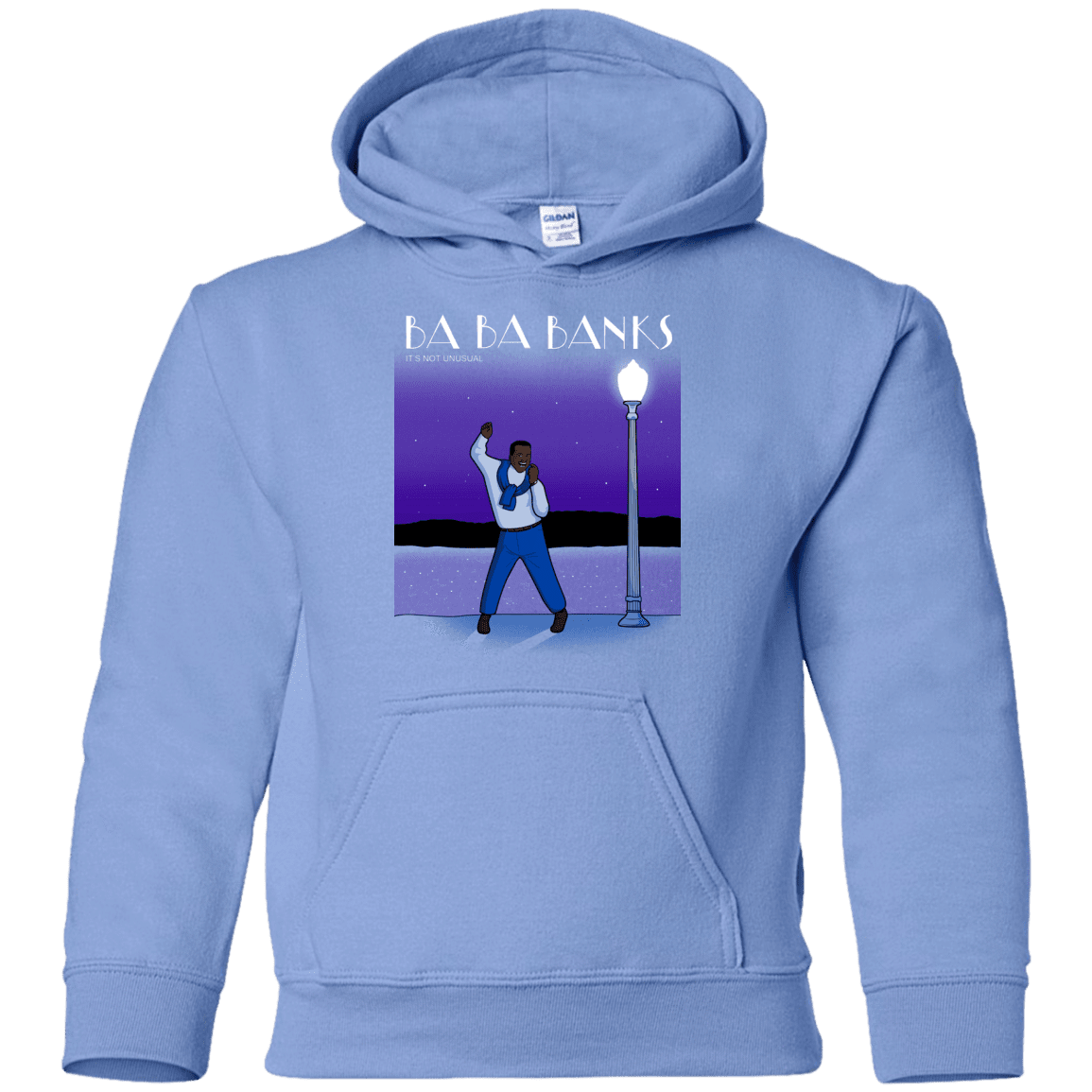 Sweatshirts Carolina Blue / YS Ba Ba Banks Youth Hoodie