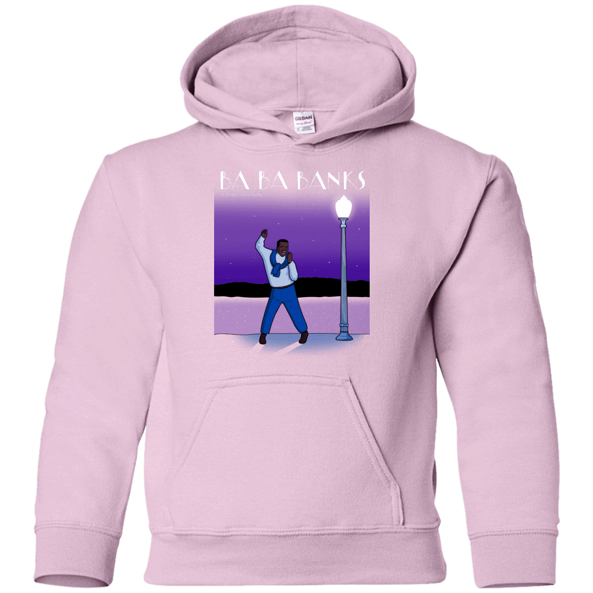 Sweatshirts Light Pink / YS Ba Ba Banks Youth Hoodie