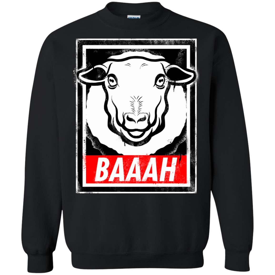 Sweatshirts Black / Small BAAAH Crewneck Sweatshirt