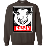 Sweatshirts Dark Chocolate / Small BAAAH Crewneck Sweatshirt