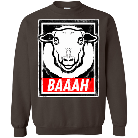 Sweatshirts Dark Chocolate / Small BAAAH Crewneck Sweatshirt