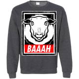 Sweatshirts Dark Heather / Small BAAAH Crewneck Sweatshirt