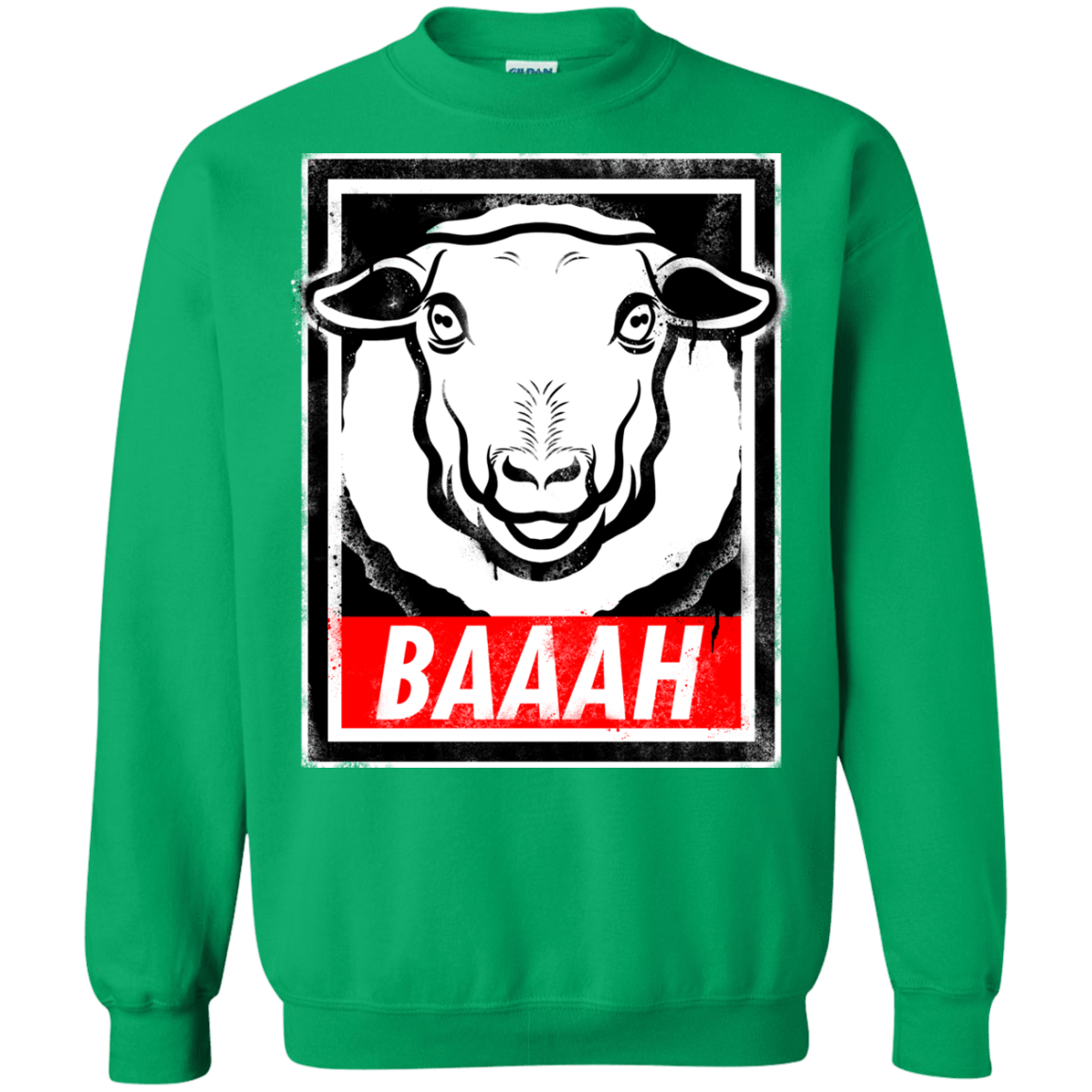 Sweatshirts Irish Green / Small BAAAH Crewneck Sweatshirt