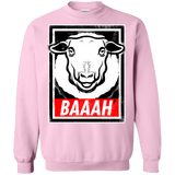 Sweatshirts Light Pink / Small BAAAH Crewneck Sweatshirt