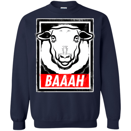 Sweatshirts Navy / Small BAAAH Crewneck Sweatshirt