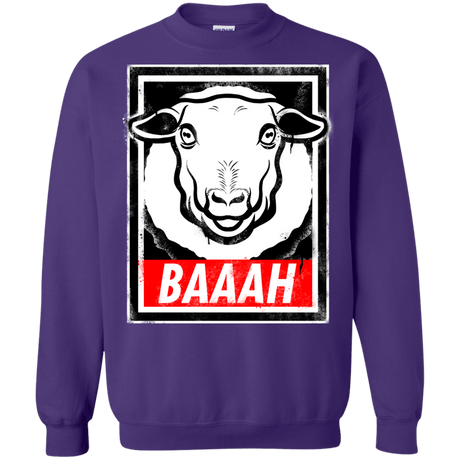 Sweatshirts Purple / Small BAAAH Crewneck Sweatshirt
