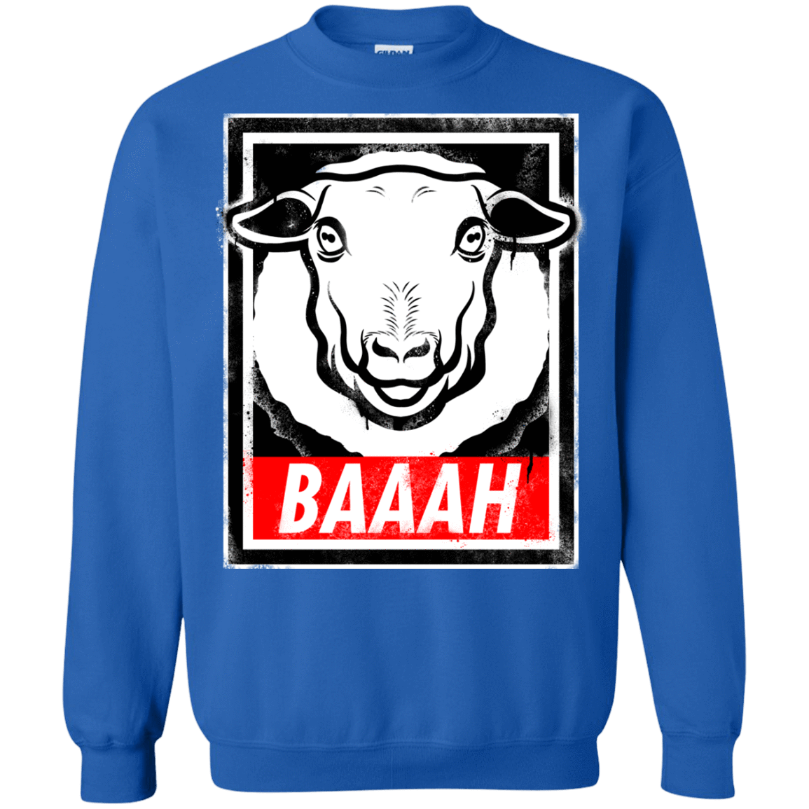 Sweatshirts Royal / Small BAAAH Crewneck Sweatshirt