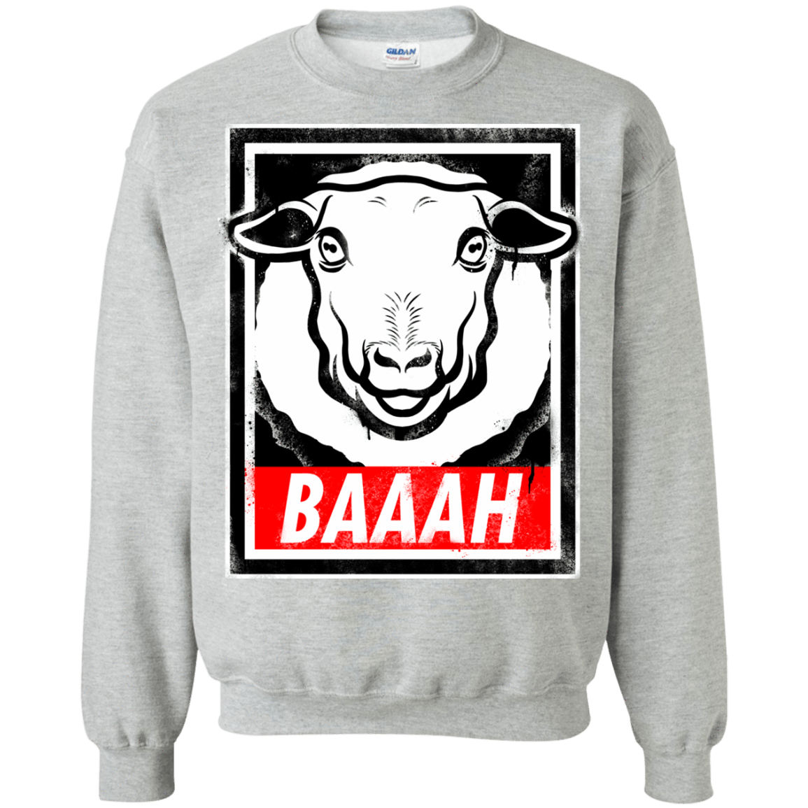 Sweatshirts Sport Grey / Small BAAAH Crewneck Sweatshirt