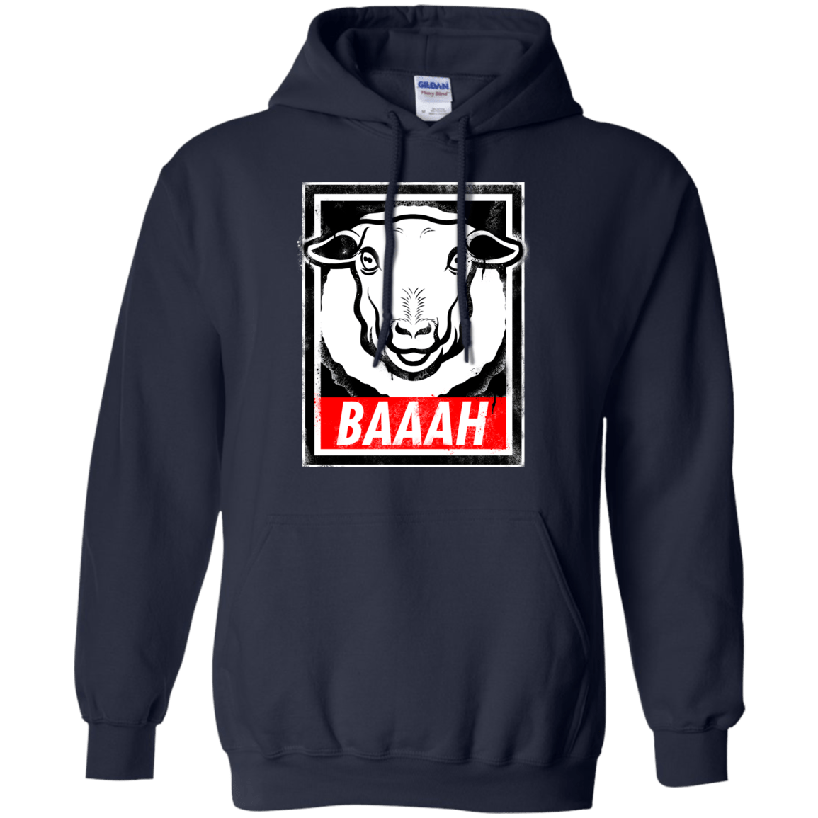 Sweatshirts Navy / Small BAAAH Pullover Hoodie