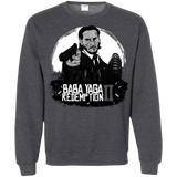 Sweatshirts Dark Heather / S Baba Yaga Redeption Crewneck Sweatshirt