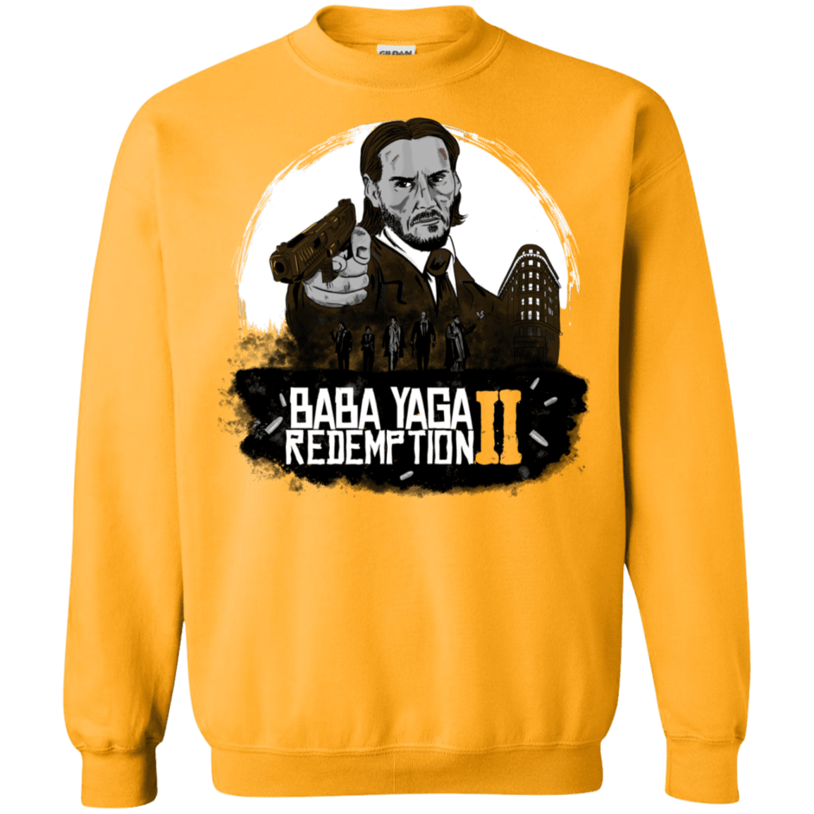 Sweatshirts Gold / S Baba Yaga Redeption Crewneck Sweatshirt