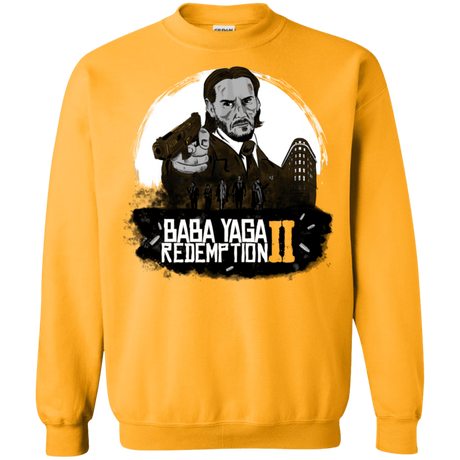 Sweatshirts Gold / S Baba Yaga Redeption Crewneck Sweatshirt