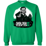 Sweatshirts Irish Green / S Baba Yaga Redeption Crewneck Sweatshirt