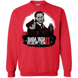 Sweatshirts Red / S Baba Yaga Redeption Crewneck Sweatshirt