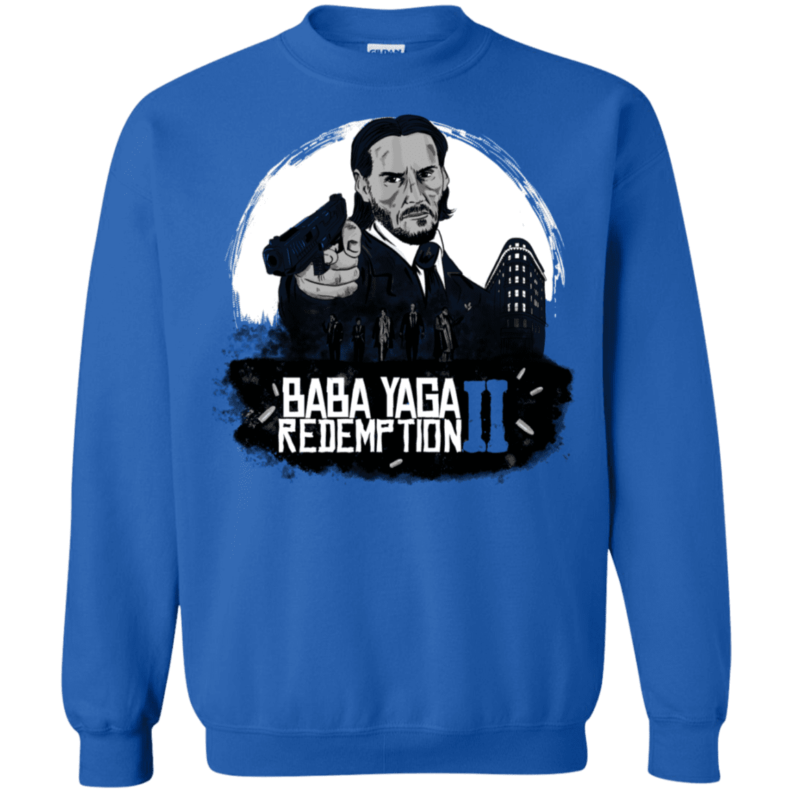 Sweatshirts Royal / S Baba Yaga Redeption Crewneck Sweatshirt