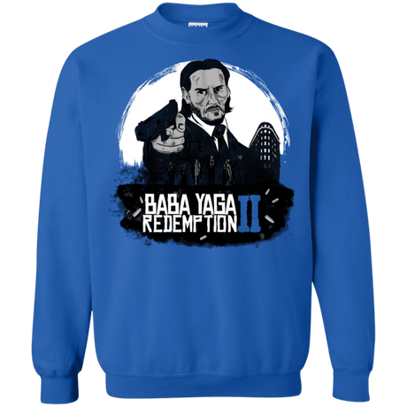 Sweatshirts Royal / S Baba Yaga Redeption Crewneck Sweatshirt