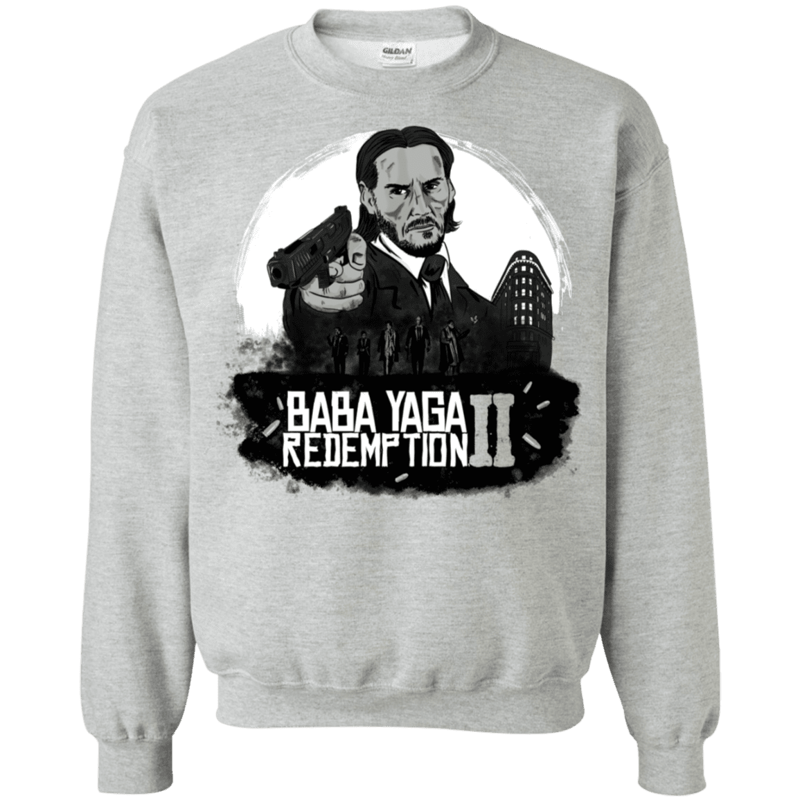 Sweatshirts Sport Grey / S Baba Yaga Redeption Crewneck Sweatshirt