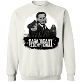 Sweatshirts White / S Baba Yaga Redeption Crewneck Sweatshirt