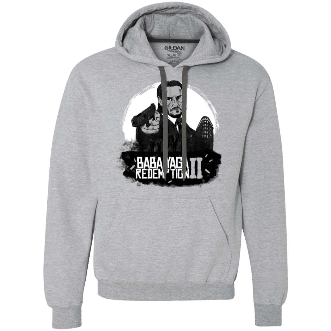 Sweatshirts Sport Grey / L Baba Yaga Redeption Premium Fleece Hoodie