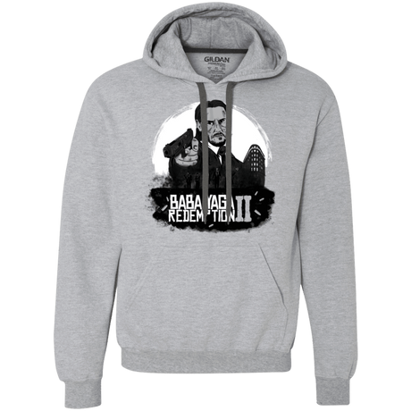 Sweatshirts Sport Grey / L Baba Yaga Redeption Premium Fleece Hoodie