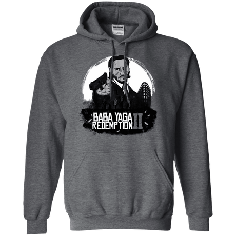 Sweatshirts Dark Heather / S Baba Yaga Redeption Pullover Hoodie