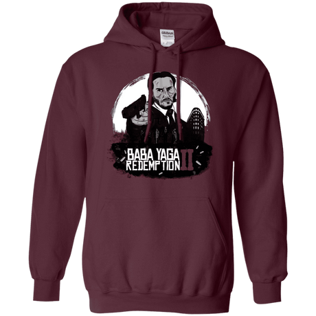 Sweatshirts Maroon / S Baba Yaga Redeption Pullover Hoodie