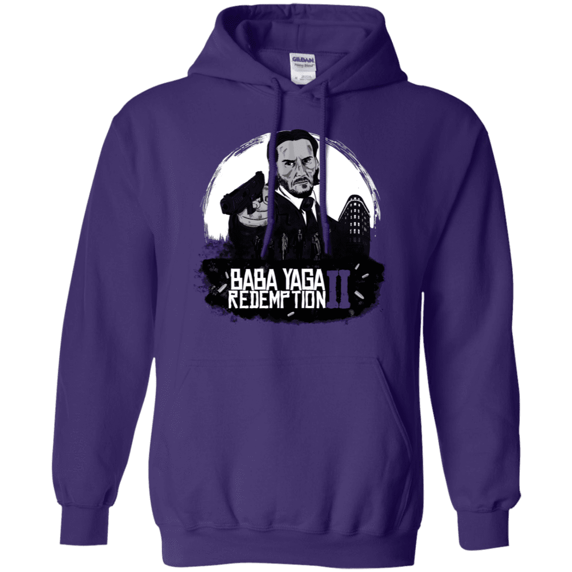 Sweatshirts Purple / S Baba Yaga Redeption Pullover Hoodie