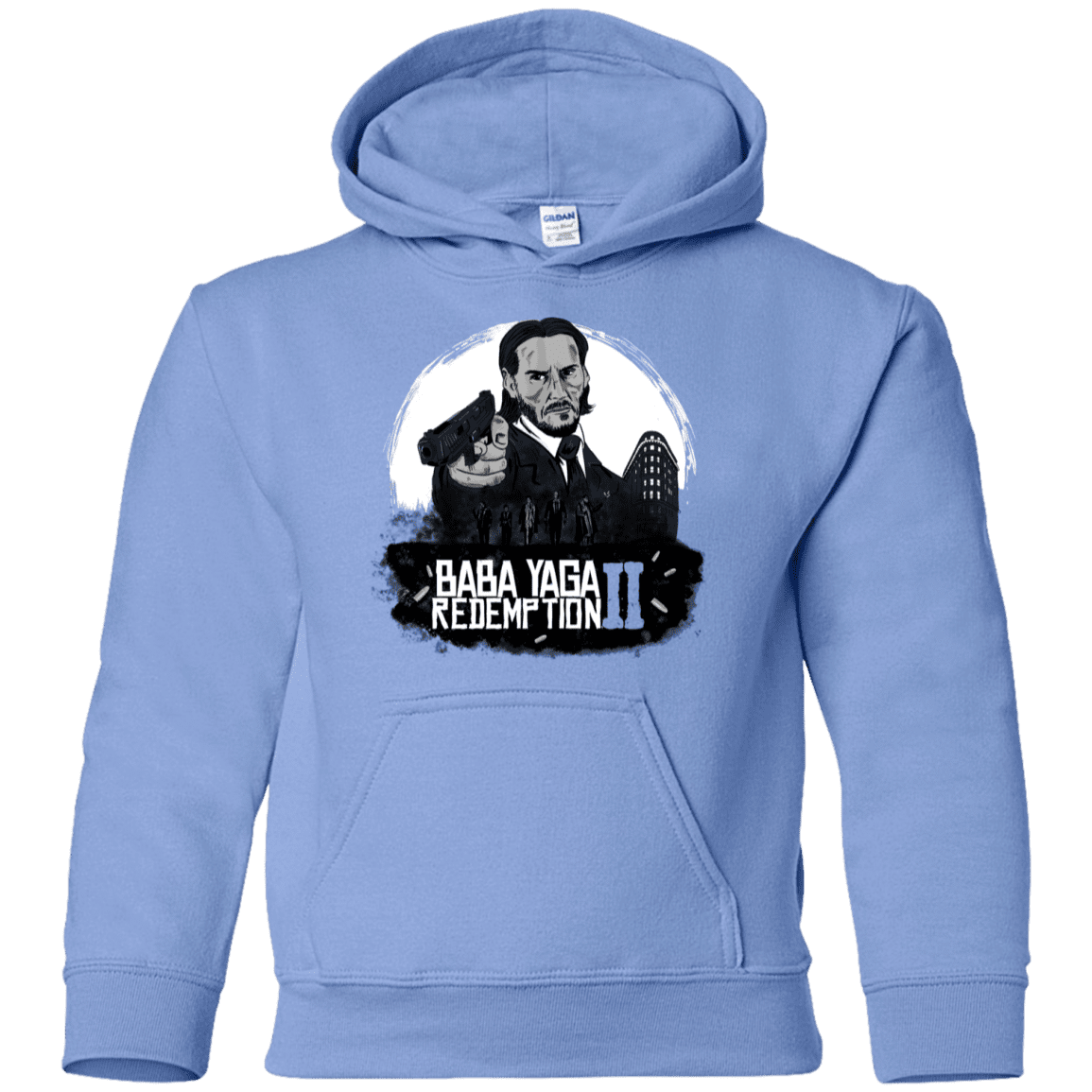 Sweatshirts Carolina Blue / YS Baba Yaga Redeption Youth Hoodie