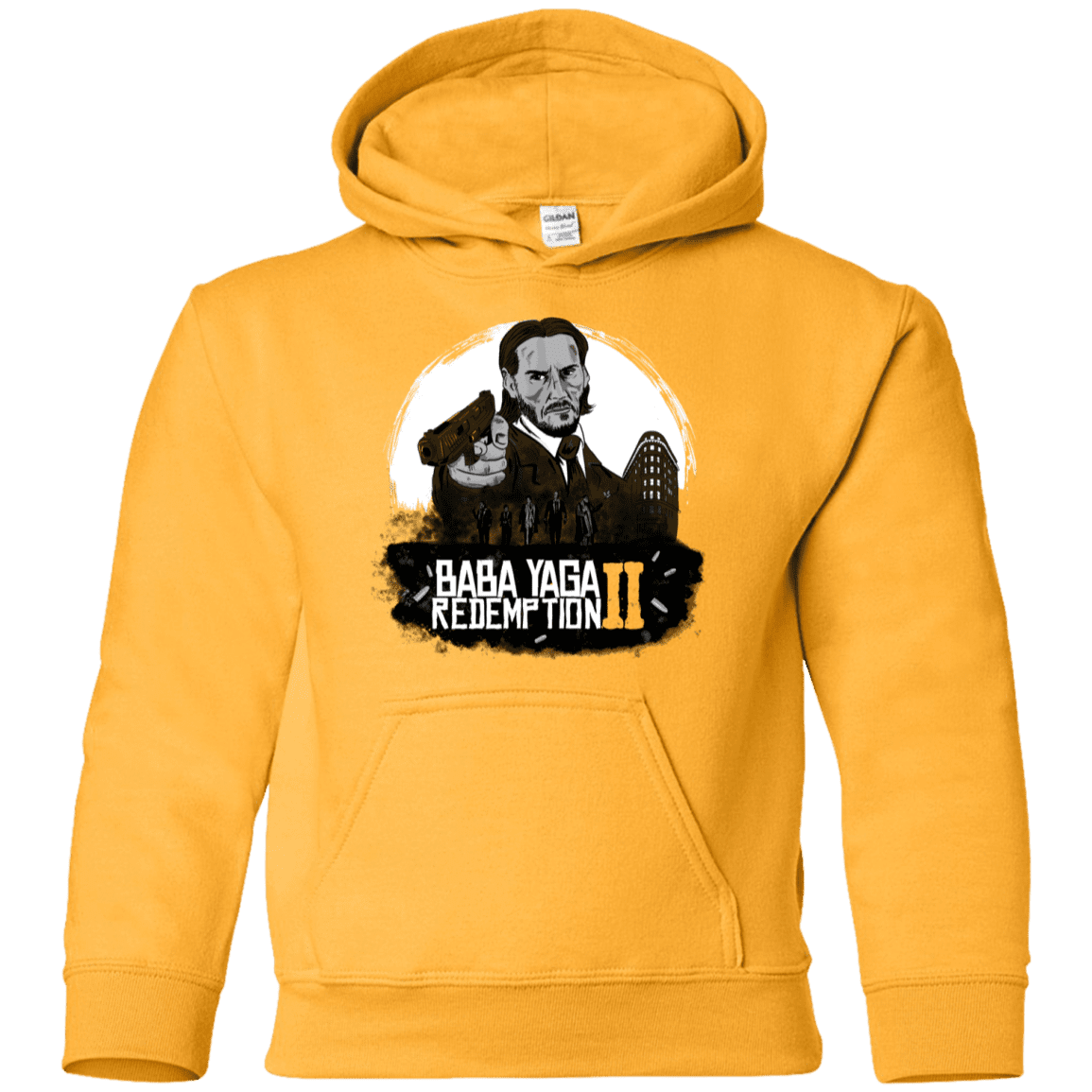 Sweatshirts Gold / YS Baba Yaga Redeption Youth Hoodie