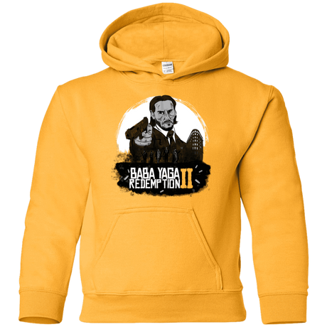 Sweatshirts Gold / YS Baba Yaga Redeption Youth Hoodie