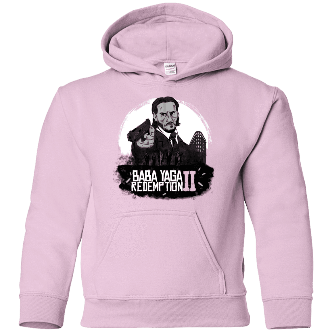 Sweatshirts Light Pink / YS Baba Yaga Redeption Youth Hoodie