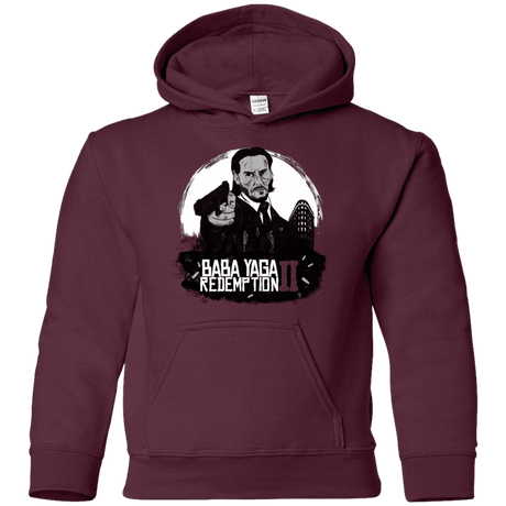 Sweatshirts Maroon / YS Baba Yaga Redeption Youth Hoodie