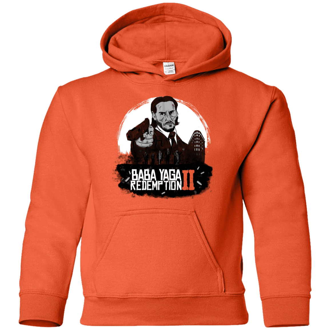 Sweatshirts Orange / YS Baba Yaga Redeption Youth Hoodie