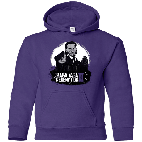 Sweatshirts Purple / YS Baba Yaga Redeption Youth Hoodie