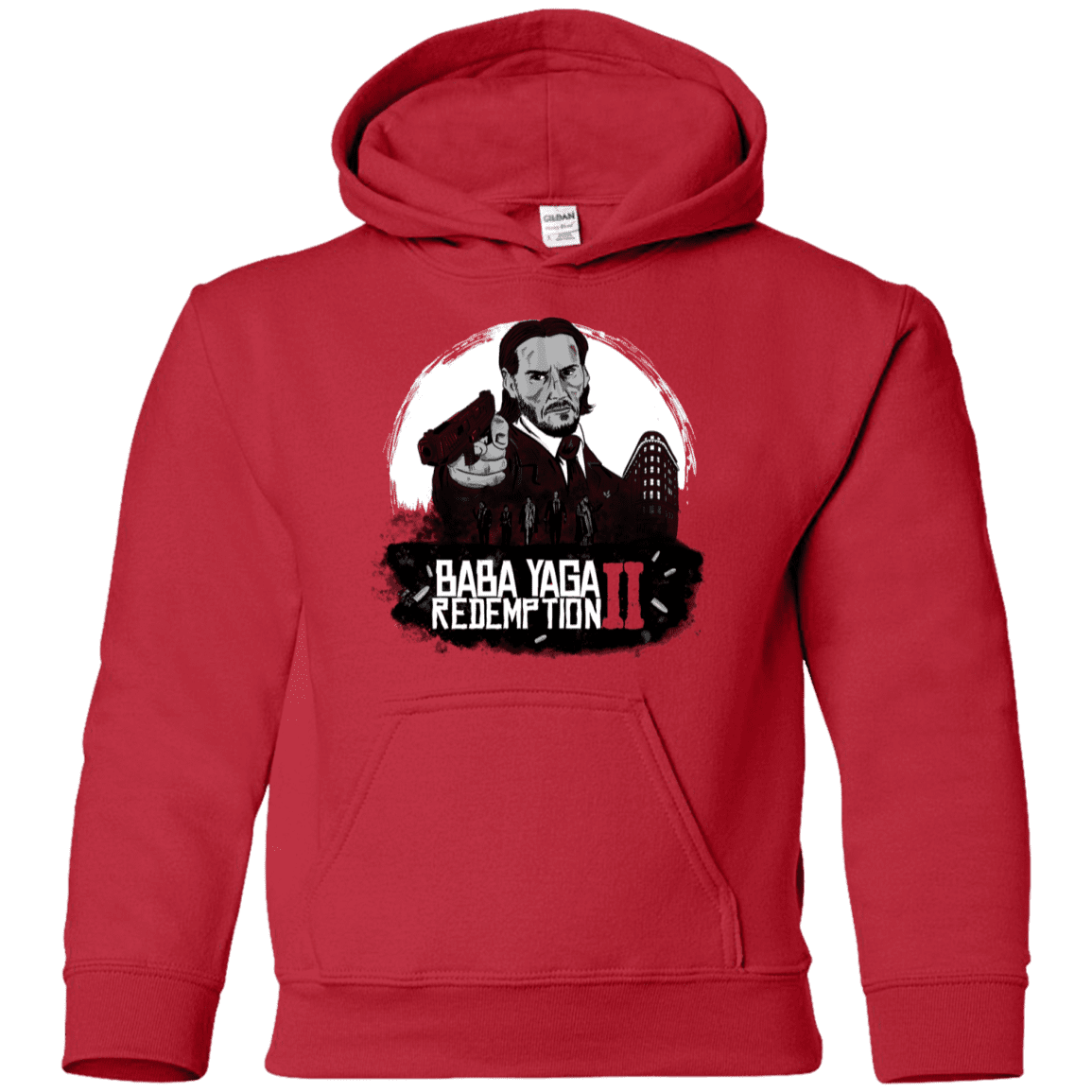 Sweatshirts Red / YS Baba Yaga Redeption Youth Hoodie