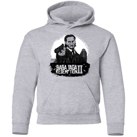 Sweatshirts Sport Grey / YS Baba Yaga Redeption Youth Hoodie