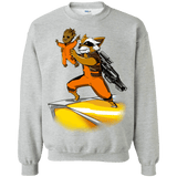 Sweatshirts Sport Grey / Small Baby Groot Crewneck Sweatshirt