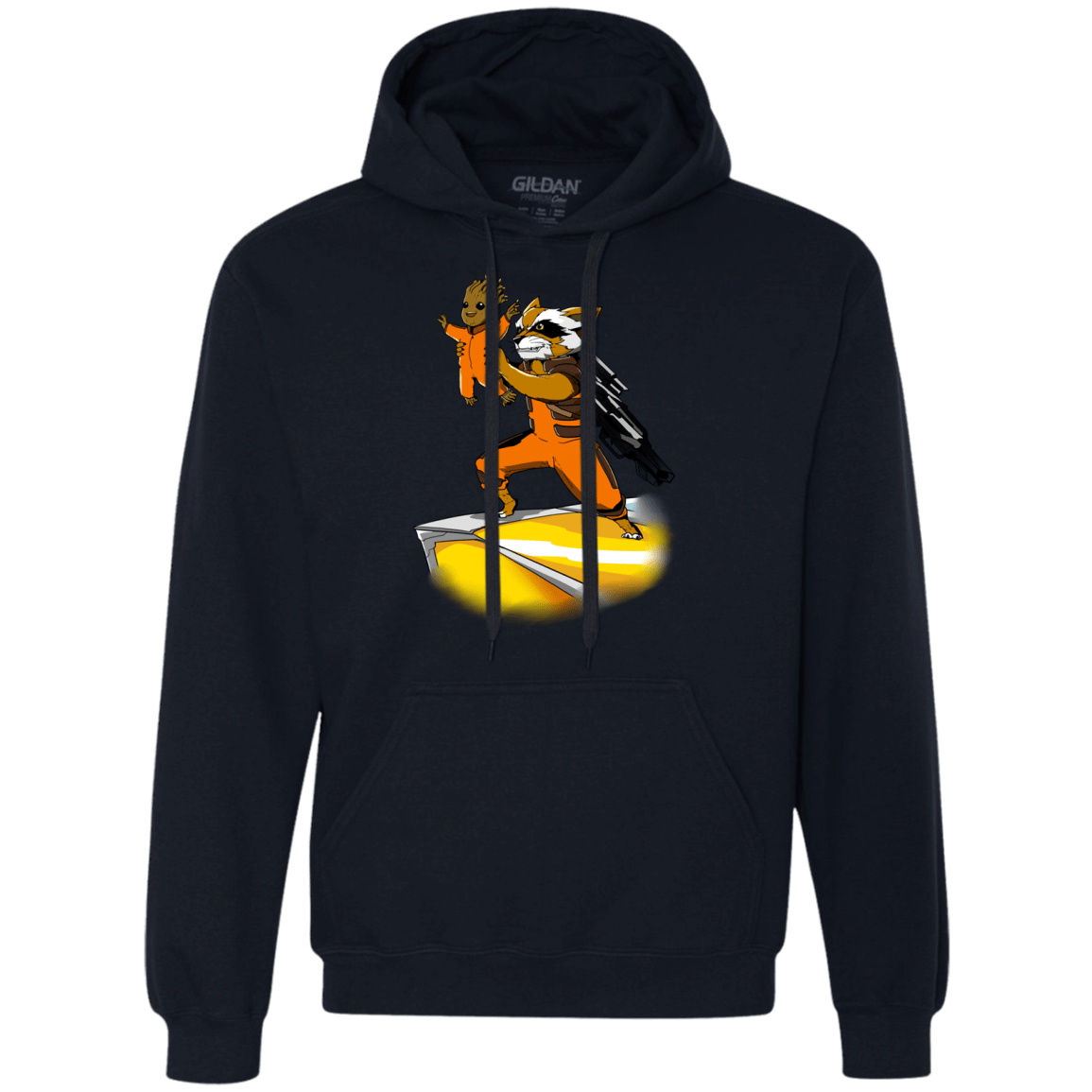 Sweatshirts Navy / Small Baby Groot Premium Fleece Hoodie