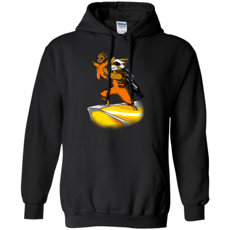 Sweatshirts Black / Small Baby Groot Pullover Hoodie