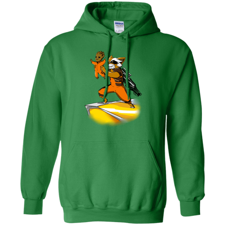 Sweatshirts Irish Green / Small Baby Groot Pullover Hoodie