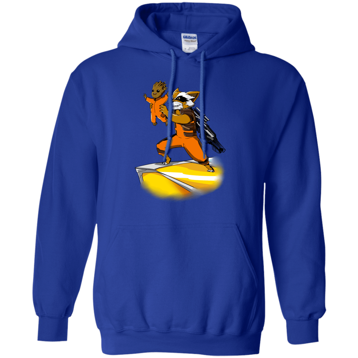 Sweatshirts Royal / Small Baby Groot Pullover Hoodie