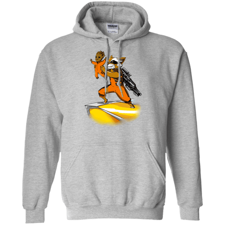 Sweatshirts Sport Grey / Small Baby Groot Pullover Hoodie