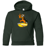 Sweatshirts Forest Green / YS Baby Groot Youth Hoodie
