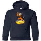 Sweatshirts Navy / YS Baby Groot Youth Hoodie