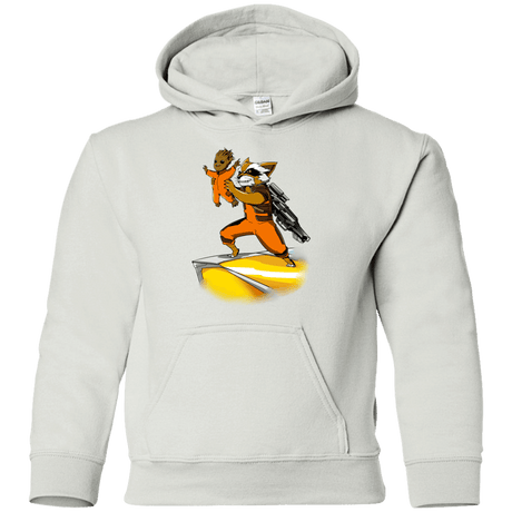 Sweatshirts White / YS Baby Groot Youth Hoodie
