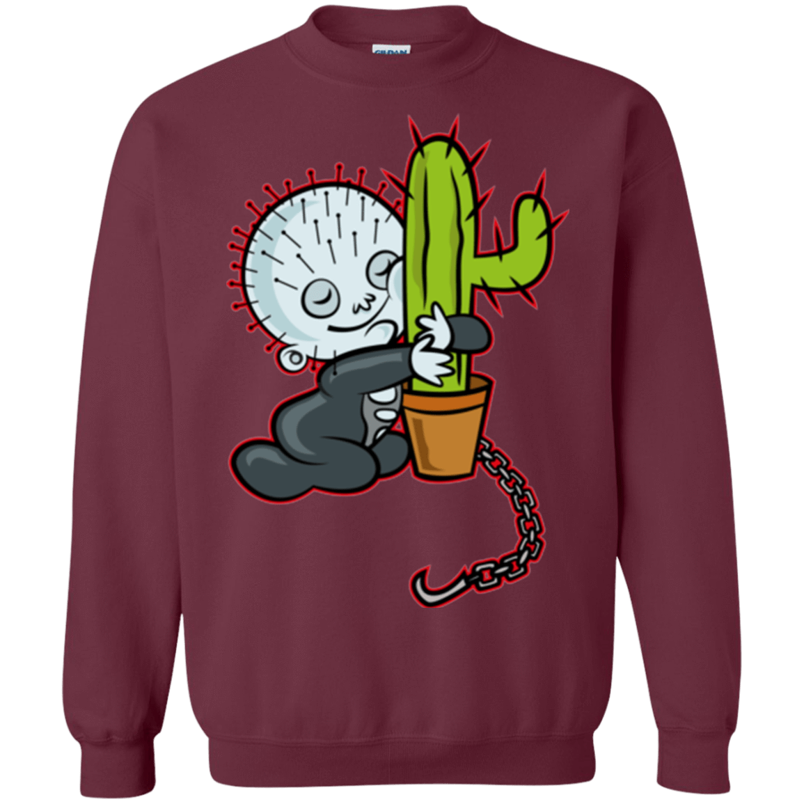 Sweatshirts Maroon / Small Baby Hellraiser Crewneck Sweatshirt