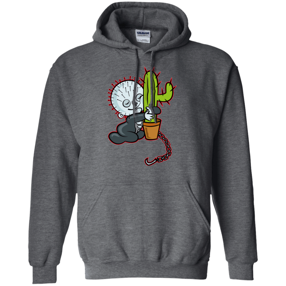 Sweatshirts Dark Heather / Small Baby Hellraiser Pullover Hoodie