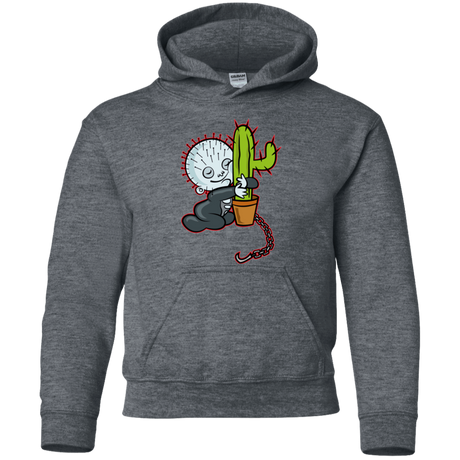 Sweatshirts Dark Heather / YS Baby Hellraiser Youth Hoodie